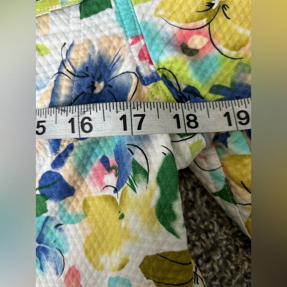 Christoper & Banks women’s vibrant floral multicolor jacket size medium - Picture 8 of 14